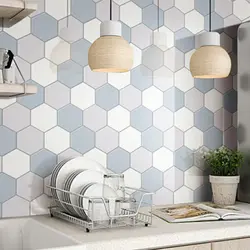 Hexagonal kitchen design
