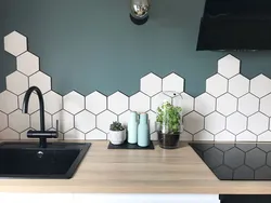 Hexagonal kitchen design