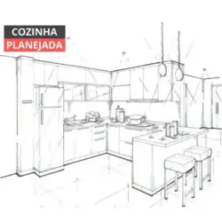 Kitchen design drawing