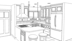 Kitchen Design Drawing