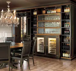 Wine design in the kitchen