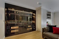 Wine design in the kitchen