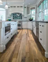 Kitchen design wood floor