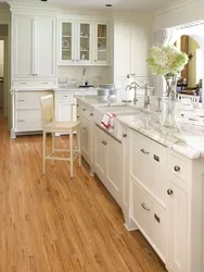 Kitchen design wood floor