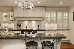 Kitchen design with grill