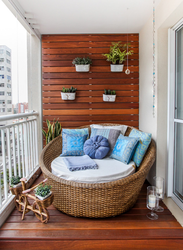 Design Of Chairs For A Loggia
