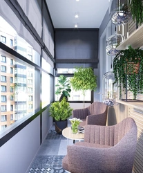 Design Of Chairs For A Loggia