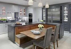 Kitchen design with communications