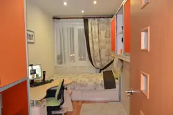 Khrushchev bedroom design for teenagers
