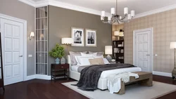 Bedroom design wallpaper floor