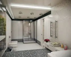 Kitchen hallway bathroom design