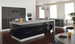 Ас Үй Дизайны Қара Металл