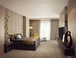 Bej qara yataq otağı dizaynı