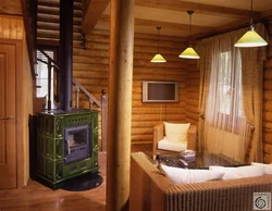 Hallway design with stove