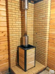 Hallway design with stove