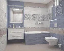 Дизайн ванной плиткой морелла