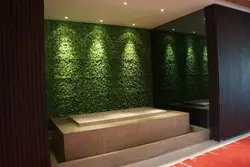 Ot ilə vanna otağı dizaynı