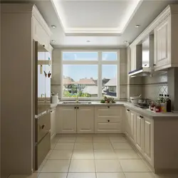 Kitchen Design Door In The Middle