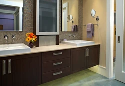 Bathroom vanity cabinet design