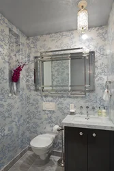 Bathroom design with self-adhesive film