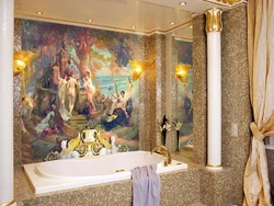 Тарҳи ванна бо fresco