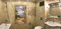 Bath design with fresco