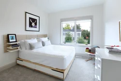 Bedroom design with drawers