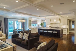 Open kitchen dining room design