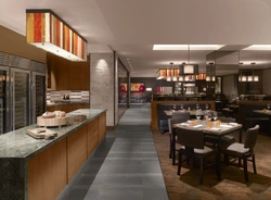 Open kitchen dining room design