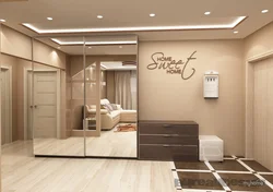 Kitchen bedroom hallway design