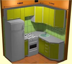 Kitchen design 2 in one