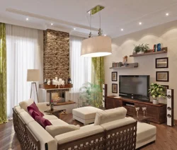 Two Living Rooms In The House Design