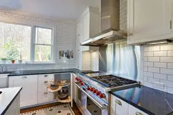 Kitchen design with 2 stoves