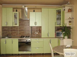 Small kitchen design has a boiler