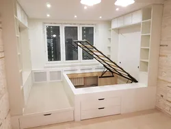 Şkaf yataq dizaynı