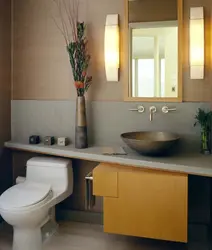 Bathtub next to sink design