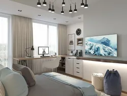 Bedroom window design for teenager