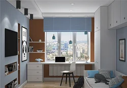 Bedroom window design for teenager