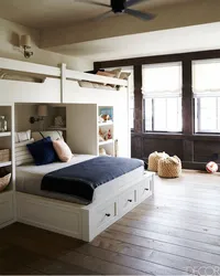 Bedroom design for 3 beds