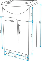 Bathroom sinks with cabinet dimensions photo