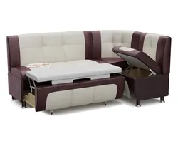 Corner Sofa For The Kitchen With A Sleeping Place Photo