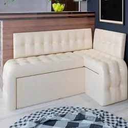 Corner sofa for the kitchen with a sleeping place photo