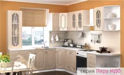 MDF kitchens from the manufacturer with photos