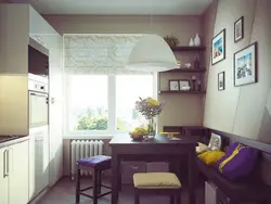 Шағын ас үйдегі диван 6 шаршы метр фотосурет