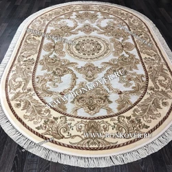 Qonaq otağında döşəmə üçün oval xalçalar ucuz fotoşəkil