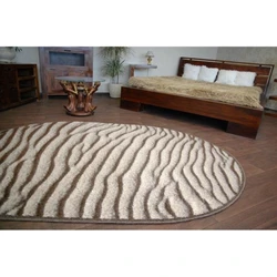 Oval carpets for the floor in the living room inexpensively photo