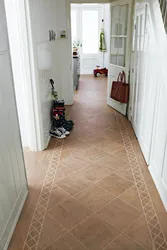 Floor tiles for the kitchen and hallway photo inexpensive