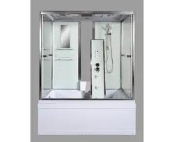Shower cabin with bathtub 170x80 photo