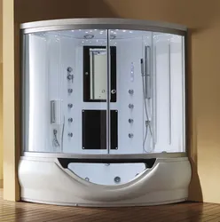Shower cabin with bathtub 170x80 photo