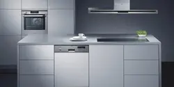 Dishwasher in the kitchen interior, not built-in